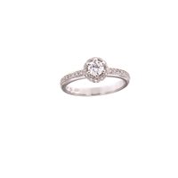 Anillo Damiani Mujer MINOU FULL PAVE' in Platino Diamante 0.26 Ct 20091057 - 20091057